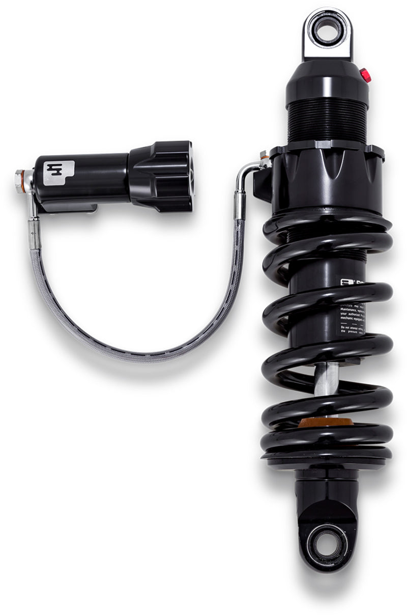 PGR 465 Shocks - Progressive 18-Up Harley-Davidson Softail 465 Series Shocks 12.6in w/RAP - Black