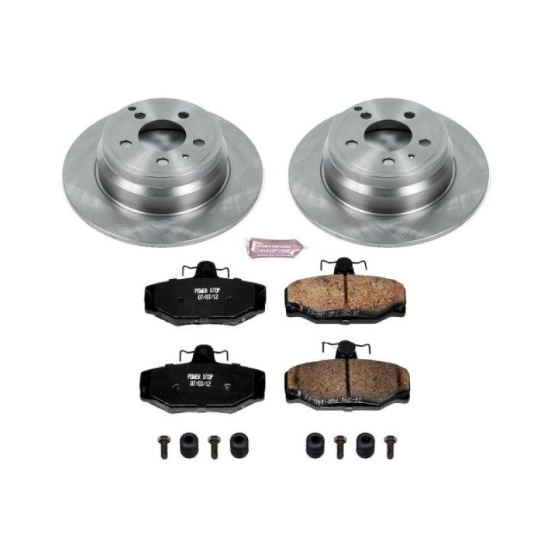 PSB Autospecialty Kit - Power Stop 1997 Volvo 850 Rear Autospecialty Brake Kit