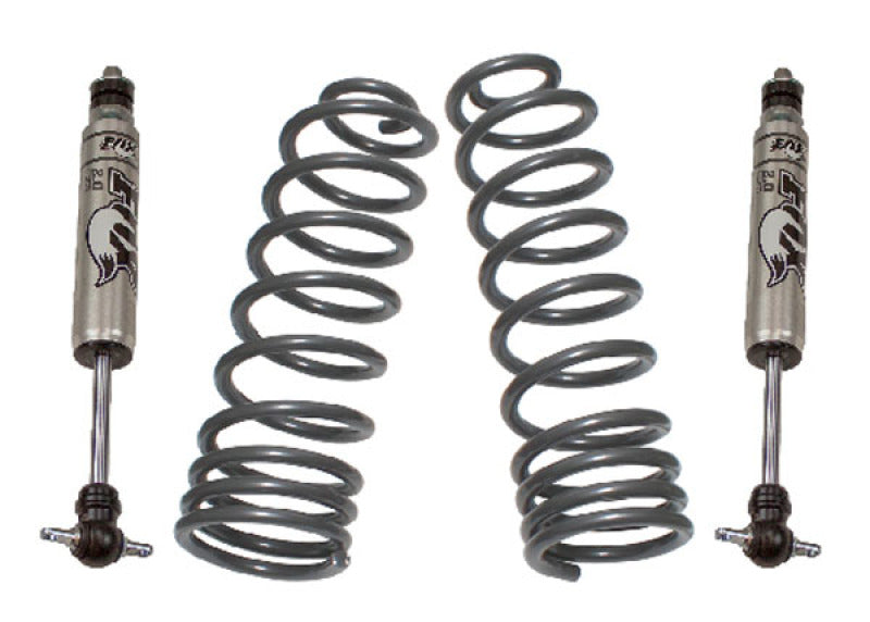 MXT Lift Coils - MaxTrac 02-08 Dodge RAM 1500 4.7L 2.5in Front Lift Coils w/ Fox Shocks