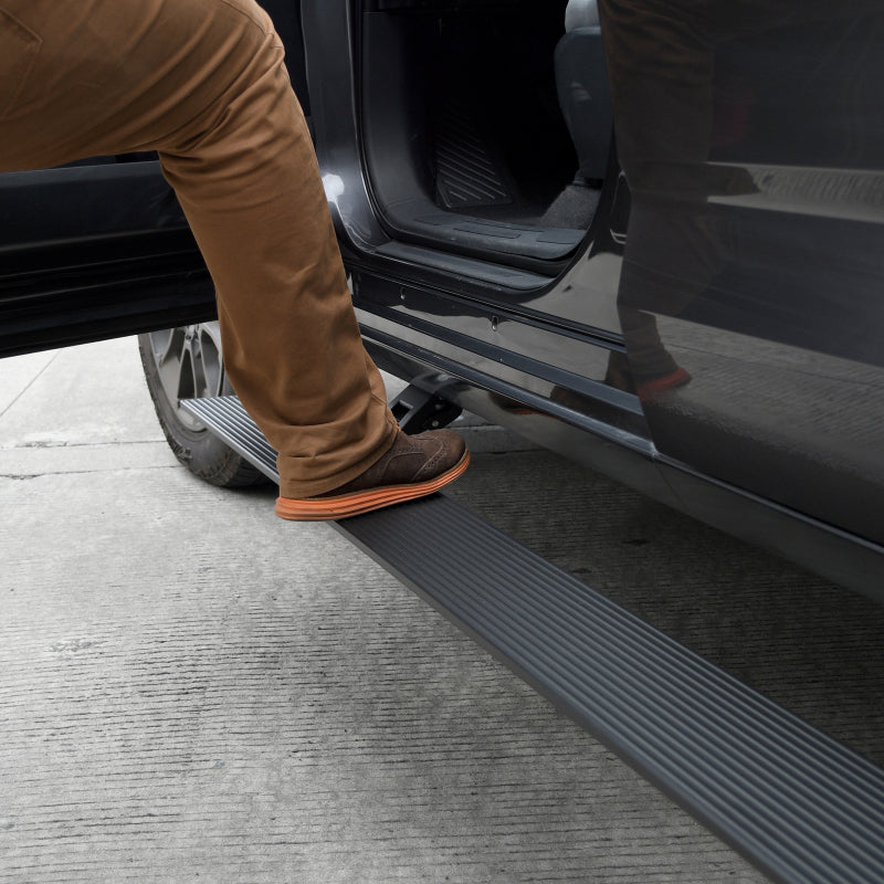 GOR RealTruck VoltStep Running Boards - RealTruck 11-18 Ram 1500 QC / 09-10 Ram 1500 EC 4dr VoltStep Electric Running Board Kit - Tex. Blk