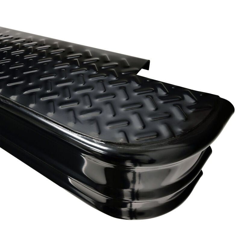 WES Fey Diamondstep Bumpers - Westin/Fey 67-96 F-Series Style Side / 97-98 F-250/350 HD Diamondstep Universal Bumper - Black
