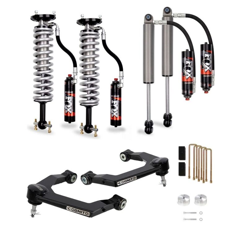 COG Leveling Kit - Elite - Cognito 19-25 Chevy Silverado 1500 3in Elite Leveling Kit w/ Fox PS 2.0 IFP