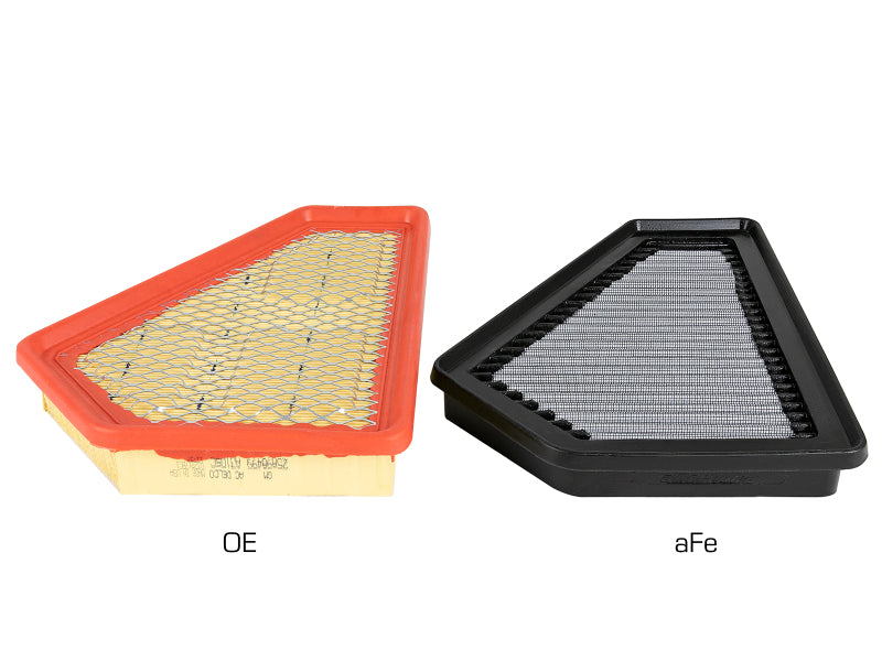 AFE Magnum FLOW OE Replacement Filters - aFe Magnum FLOW OE Replacement Air Filter Cadillac CTS 10-14 V6-3.0L / CTS-V 09-15 V8-6.2L (sc)
