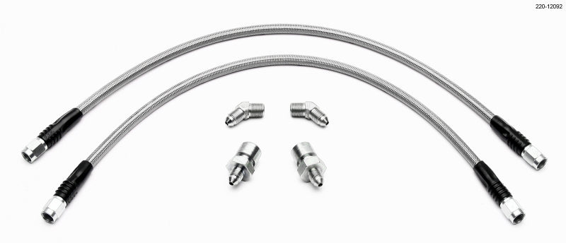 WIL Flexline Brake Hose - Wilwood Flexline Kit FFR Front