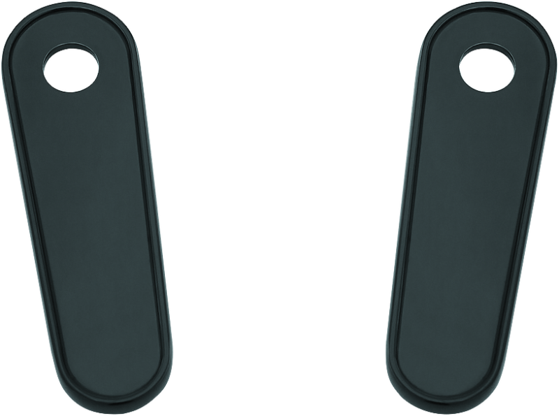 KUR Mini Boards - Kuryakyn Passenger Board Block Off Plate Black
