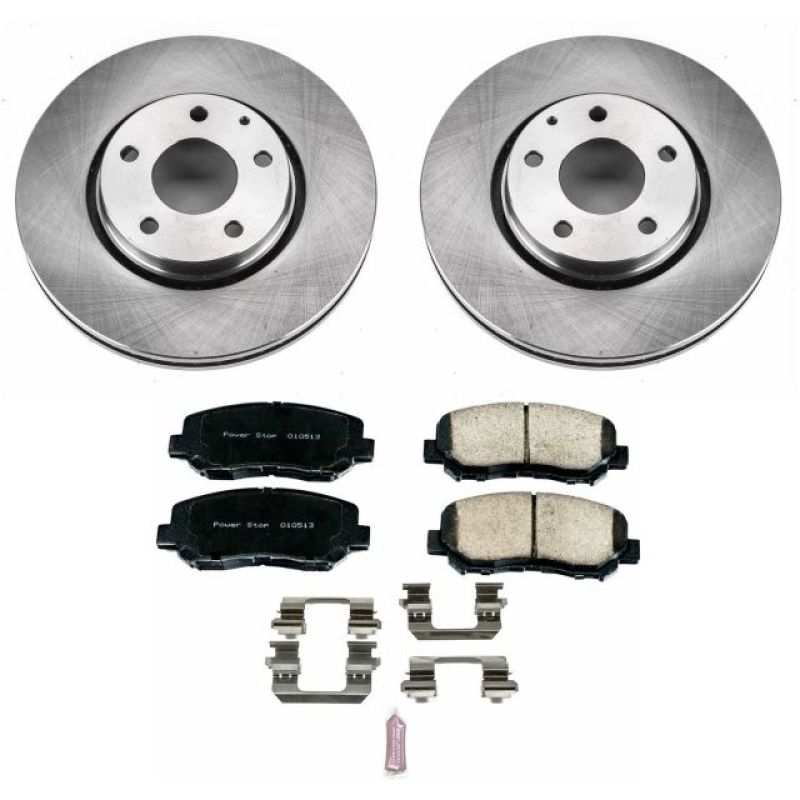 PSB Autospecialty Kit - Power Stop 16-18 Mazda CX-5 Front Autospecialty Brake Kit