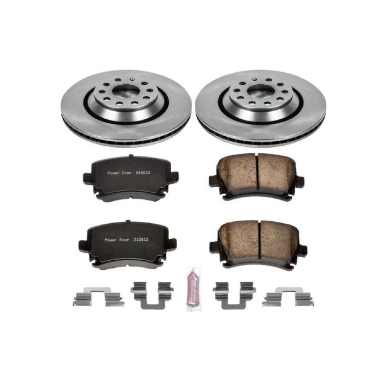 PSB Autospecialty Kit - Power Stop 09-17 Volkswagen CC Rear Autospecialty Brake Kit