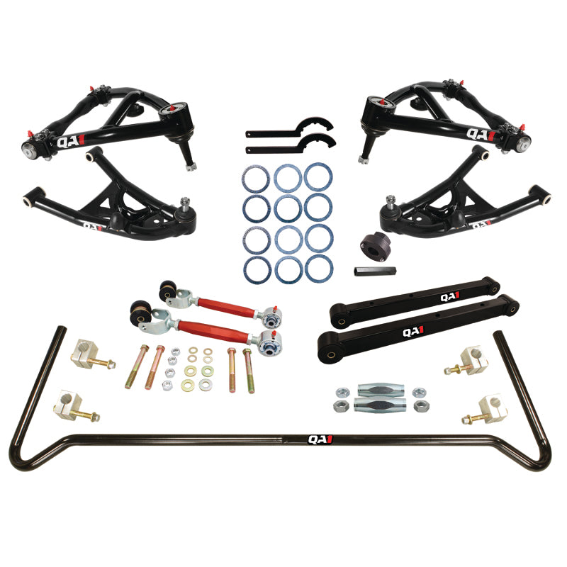 QAP Control Arms - QA1 73-77 GM A-Body Level 2 Drag Kit 2.0 w/o Shocks
