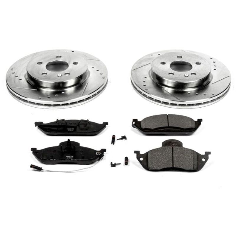PSB Z23 Evolution Kit - Power Stop 98-03 Mercedes-Benz ML320 Front Z23 Evolution Sport Brake Kit