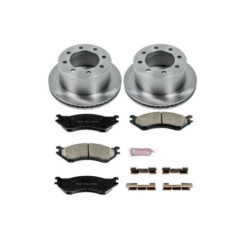 PSB Autospecialty Kit - Power Stop 01-02 Dodge Ram 2500 Rear Autospecialty Brake Kit