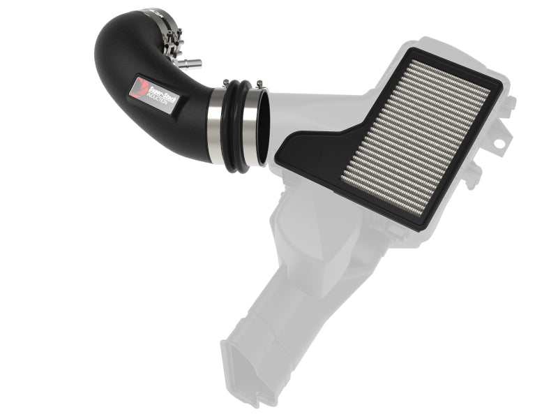 AFE Super Stock Induction System - aFe Super Stock Induction System Pro Dry S Media 18-20 Ford Mustang V8-5.0L