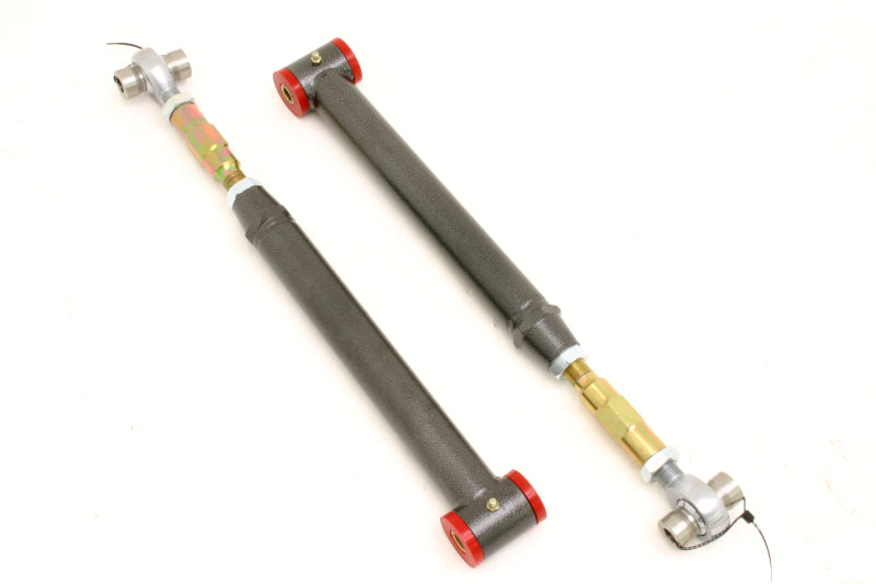 BMR Control Arms - BMR 82-02 Lower control arms DOM on-car adj poly/rod end combo Black Hammertone 3rd/4th Gen F-bod
