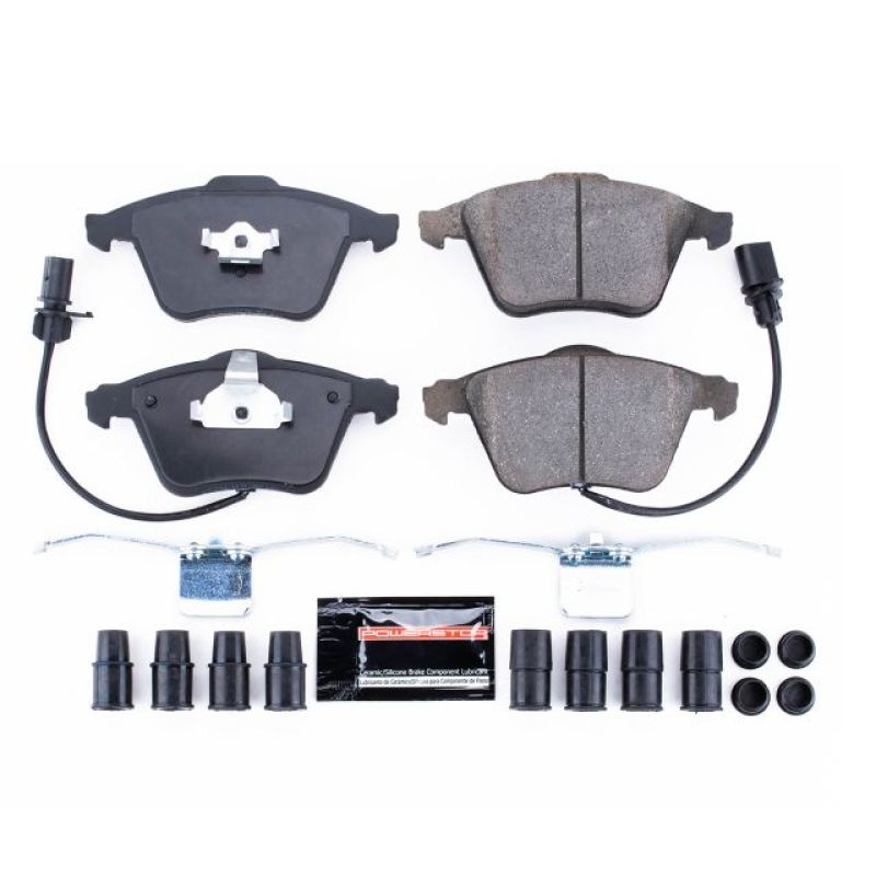 PSB Z23 Evolution Brake Pads - Power Stop 05-09 Audi A4 Front Z23 Evolution Sport Brake Pads w/Hardware