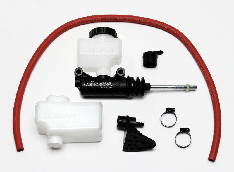 WIL Master Cylinder - Wilwood Short Remote Side Mount M/C Kit 7/8in Bore