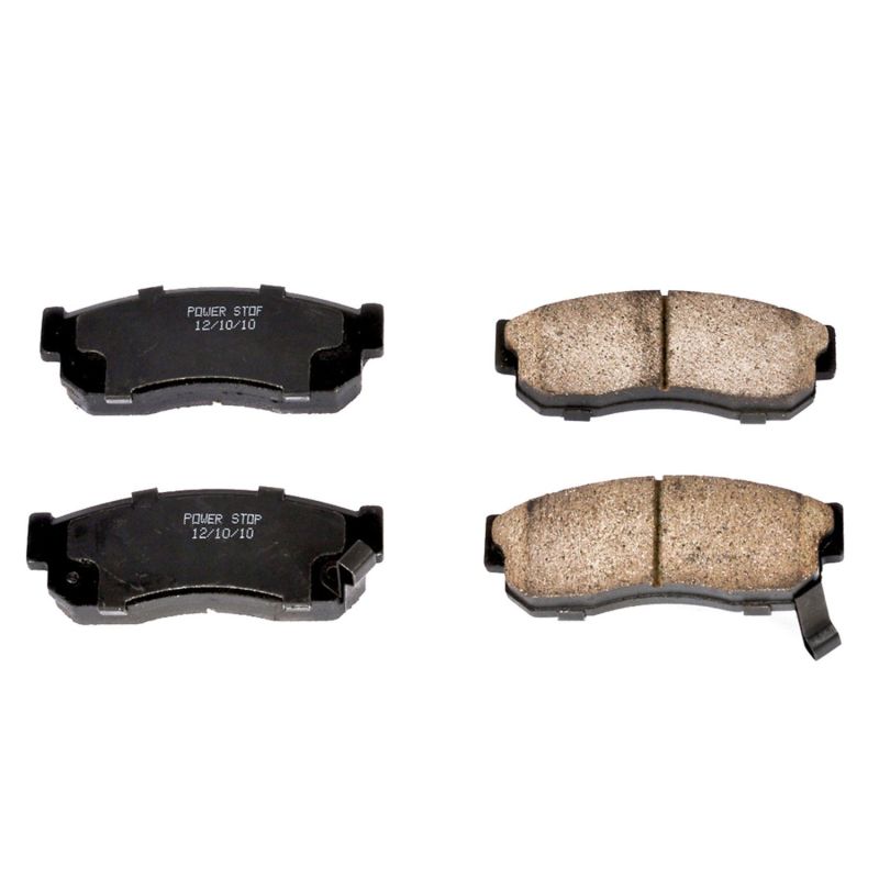 PSB Z16 Evolution Brake Pads - Power Stop 1983 Nissan Pulsar Front Z16 Evo Ceramic Brake Pad