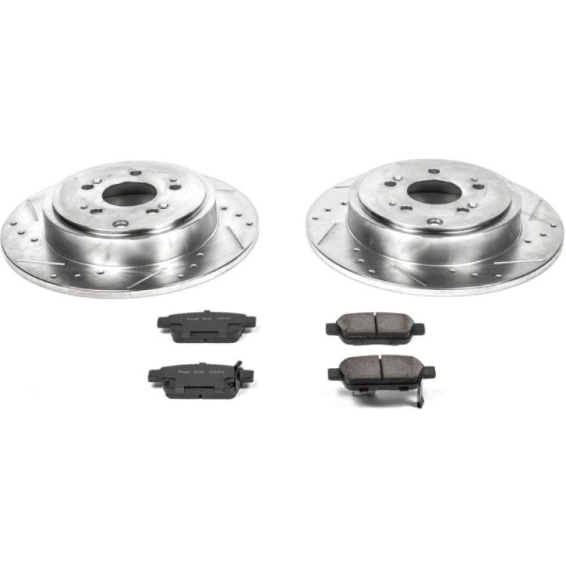 PSB Z23 Evolution Kit - Power Stop 06-14 Honda Ridgeline Rear Z23 Evolution Sport Brake Kit