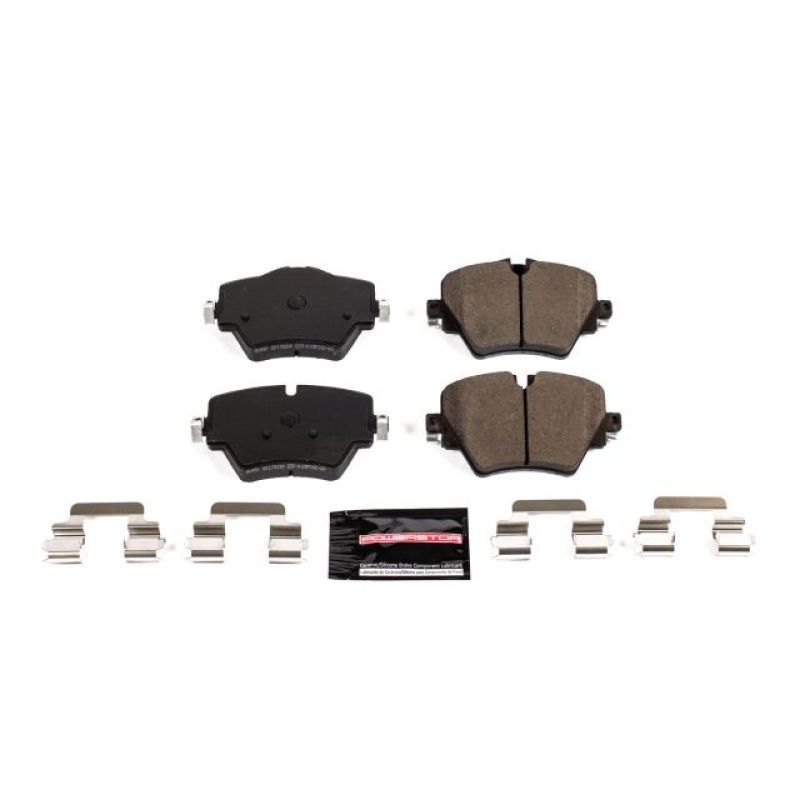 PSB Z23 Evolution Brake Pads - Power Stop 2019 BMW 330i Front Z23 Evolution Sport Brake Pads w/Hardware