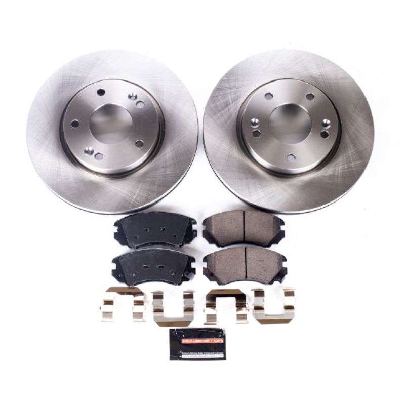 PSB Autospecialty Kit - Power Stop 06-10 Hyundai Sonata Front Autospecialty Brake Kit