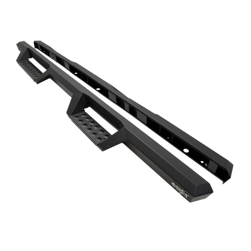 WES Nerf Bars - HDX Drop - Westin 2024+ Tacoma Double Cab HDX Drop Nerf Step Bars - Textured Black
