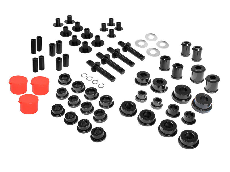 AFE Suspension Bushings - aFe Control Arm Bushing/Sleeve Set 97-13 Chevrolet Corvette C5/C6 Black