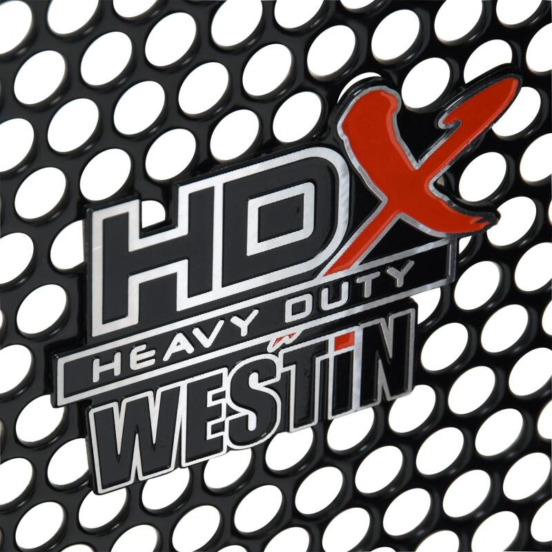 WES HDX Grille Guards - Westin 21-22 Ford F-150 w/Front Camera HDX Modular Grille Guard - Black