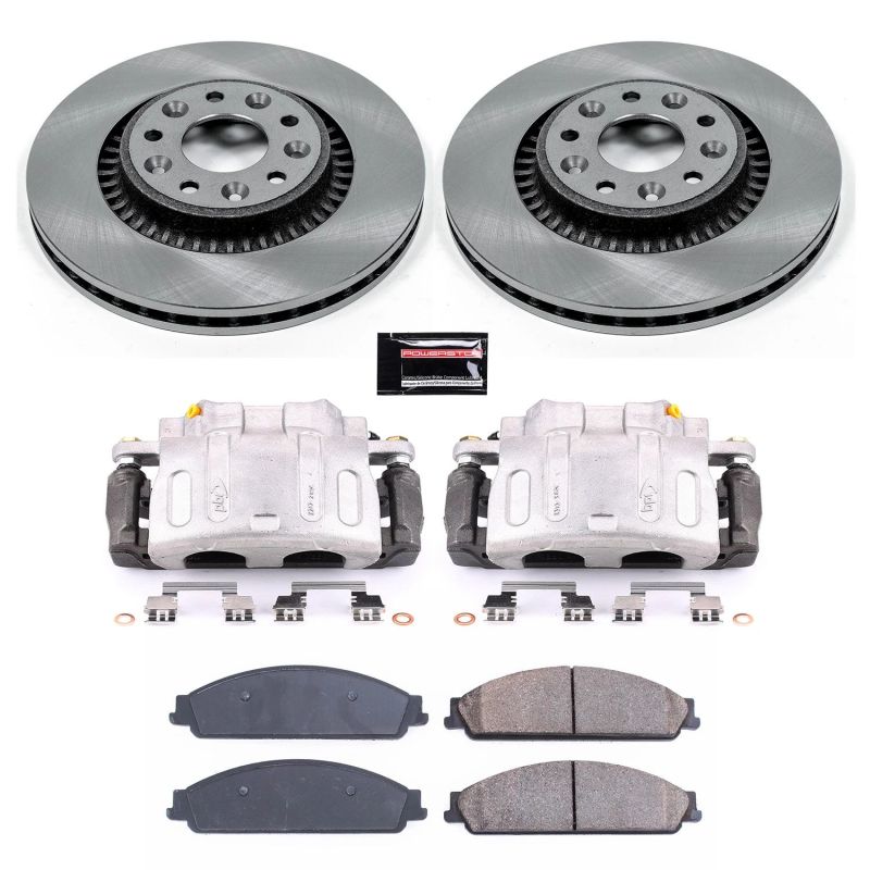 PSB Autospecialty Caliper - Power Stop 08-09 Ford Taurus X Front Autospecialty Kit w/Cals