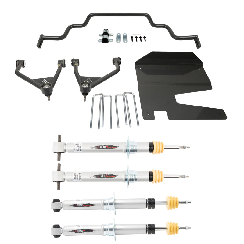 BT Lift Kits - Belltech 2021+ Chevrolet Tahoe / GMC Yukon 2WD/4WD 4in Lift Kit W/ Swaybar