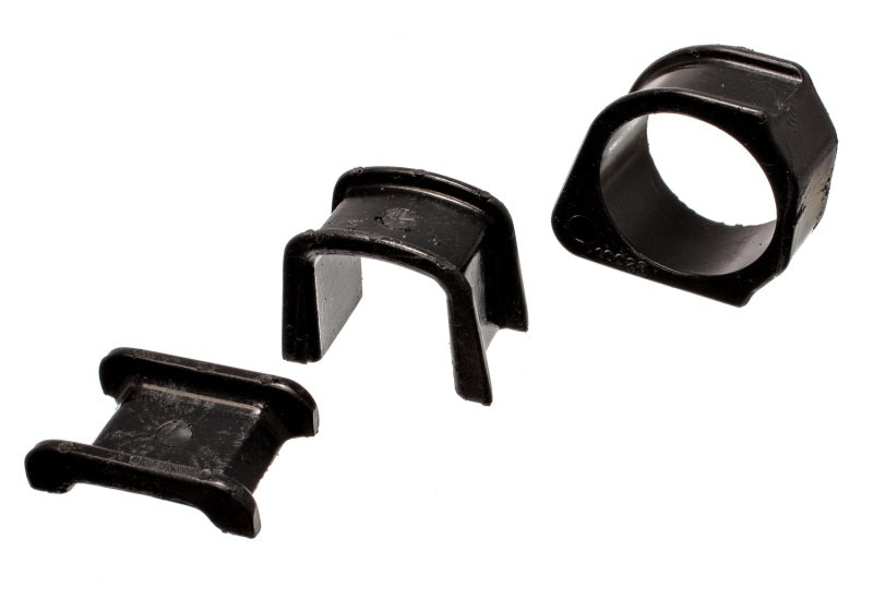 ES Steering Rack Bush - Black - Energy Suspension Ford Escort Rack Bushing Set - Black