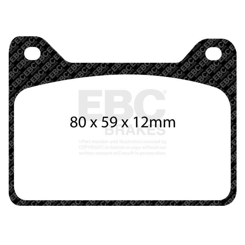 EBC Yellowstuff Brake Pad Sets - EBC Brakes Yellowstuff Performance Brake Pads
