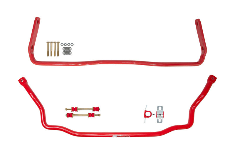 UMI Sway Bars - UMI Performance 64-72 GM A-Body Solid Front and Rear Sway Bar Kit