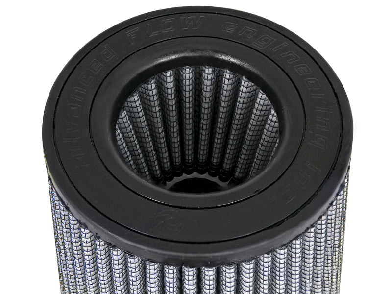 AFE Universal Pro Dry S Filter - aFe Magnum FLOW Pro DRY S Air Filter 3-1/2in F x 6in B x 4-1/2in T (Inverted) x 9in H