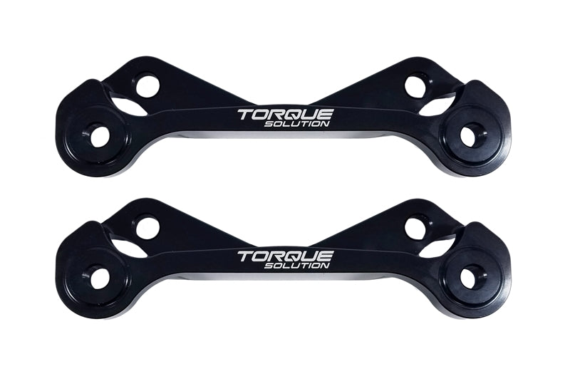 TQS Brake Caliper Adapters - Torque Solution Rear Brake Caliper Adapter: Subaru Impreza / RS / WRX / Forester / Legacy