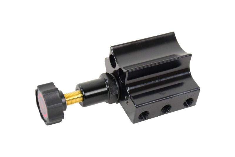 BAE Proportioning Valve - Baer Brakes Remaster Left Port Adjustable Proportioning Valve - Black