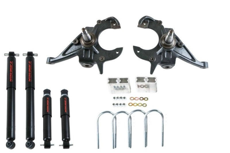 BT Lowering Kit w ND2 Shocks - Belltech LOWERING KIT WITH ND2 SHOCKS