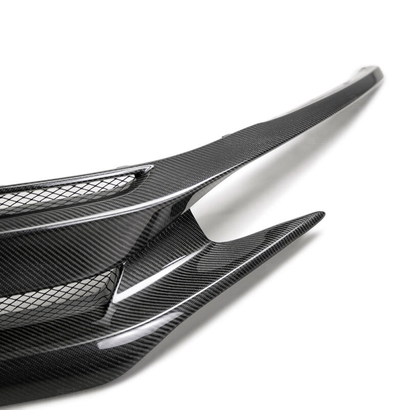 SEI Grilles - Seibon 16-18 Honda Civic OEM-Style Carbon Fiber Front Grill