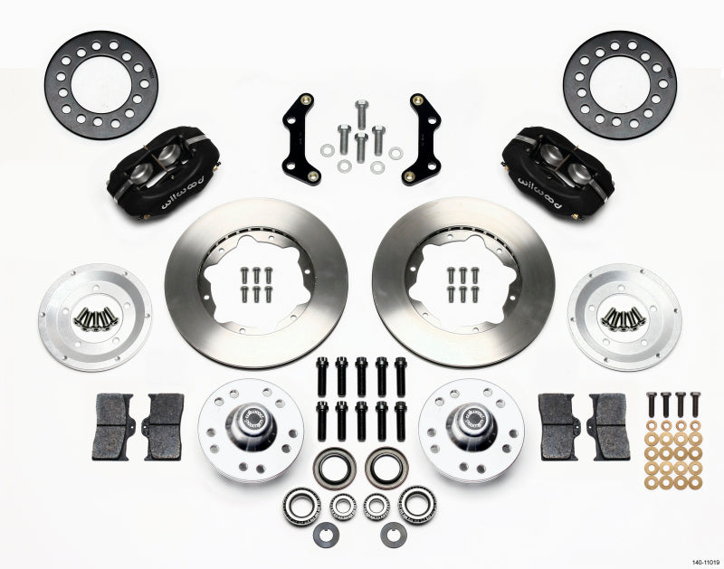 WIL Dynalite Brake Kit - Wilwood Forged Dynalite Front Kit 11.00in 73-80 CDP A B E & F Body