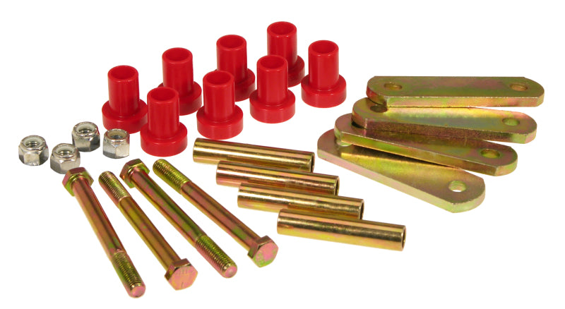 PRO Spring/Shackle Bush- Red - Prothane 63-74 Chrysler A Body HD Shackle Bushings - Red