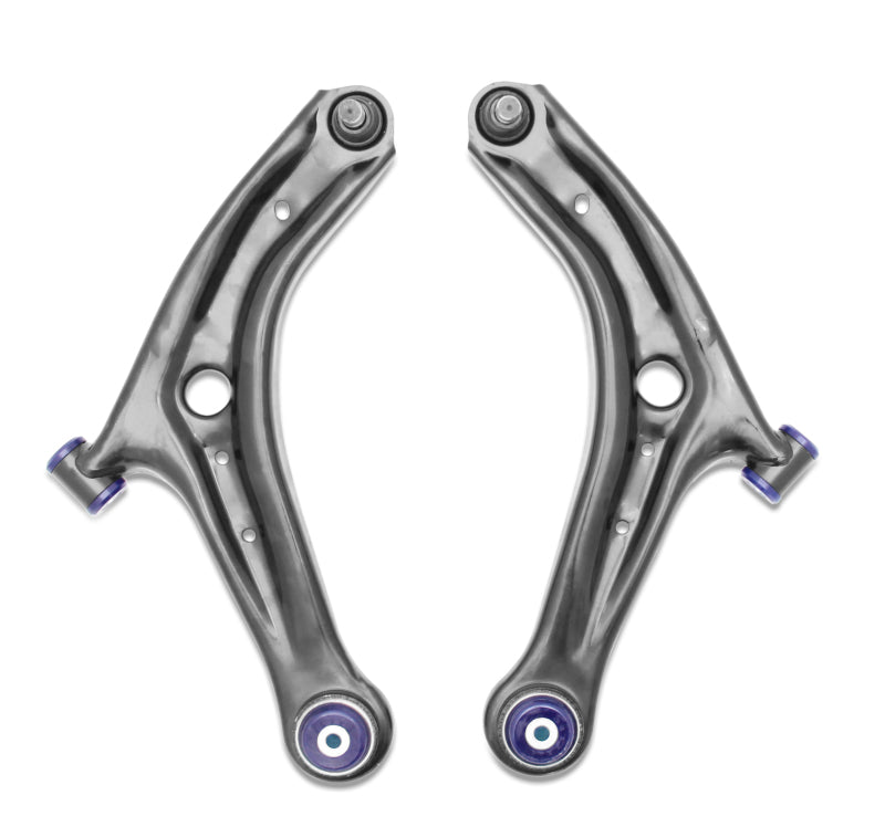 SPR Control Arms - Front - SuperPro 14-19 Ford Fiesta ST Front Lower Control Arm Set w/ Preinstalled SuperPro Bushings