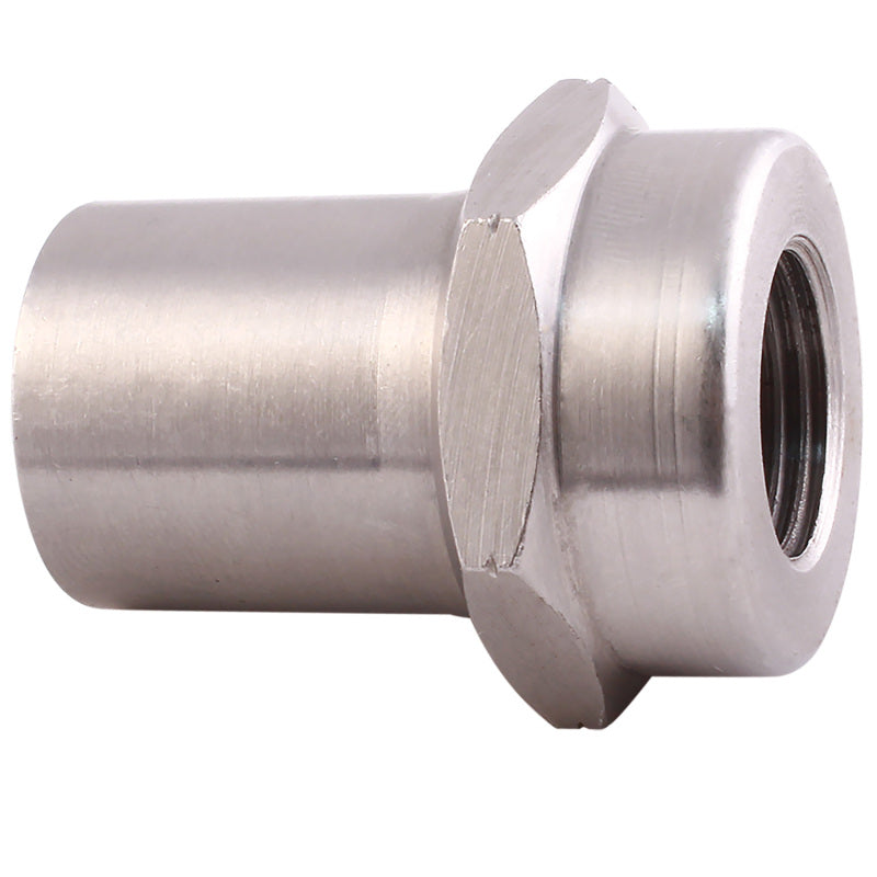 QAP Tube Adapter - QA1 Tube Adapter - 1in OD - Hex - Left Hand - 1/2-20 Thread .058 Wall - Alloy