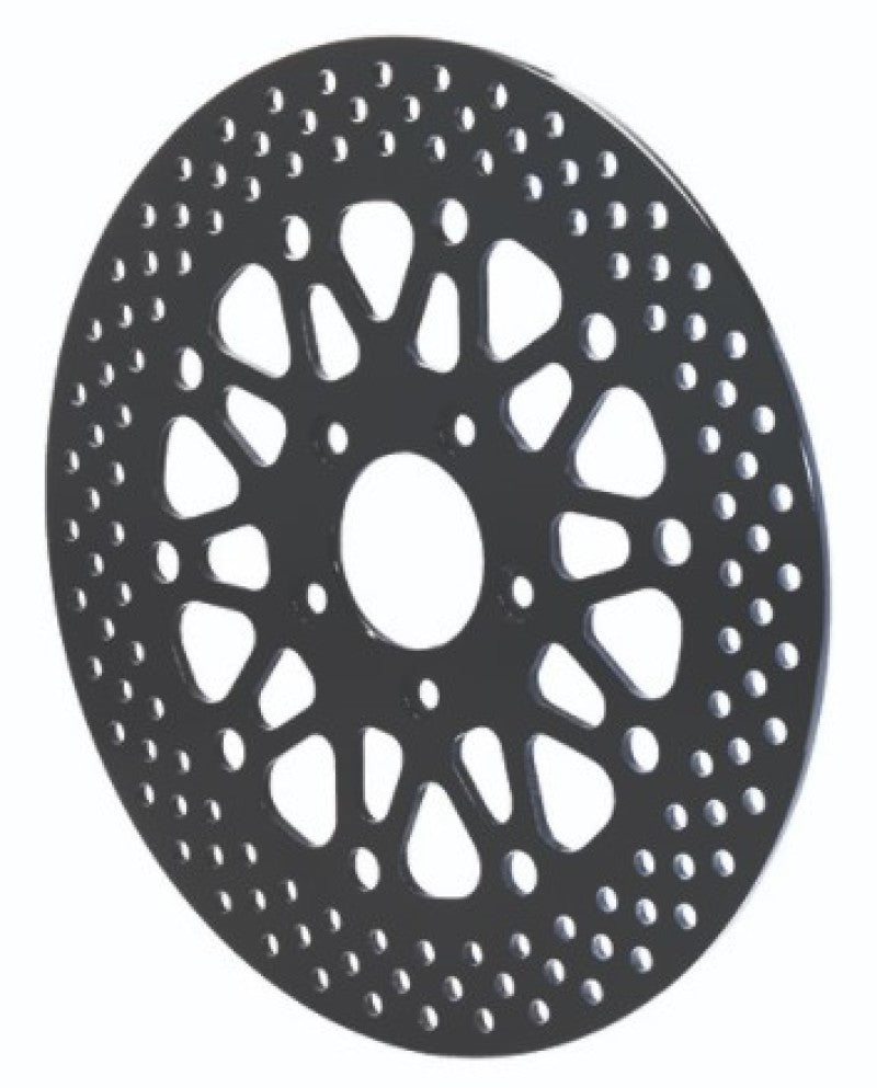WIL Rotors - Wilwood Rotor-Front-Harley-Davidson Motorcycle 2008-Up Black Finish 11.80 x .196 - 5 on 3.25in