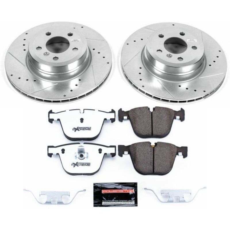 PSB Z26 Street Warrior Kit - Power Stop 16-18 BMW X5 Rear Z26 Street Warrior Brake Kit