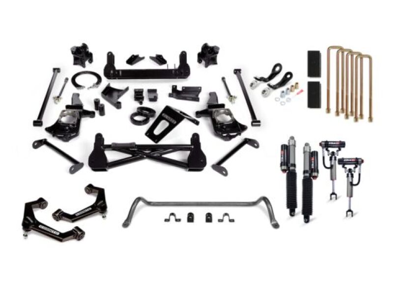 COG Lift Kit - Premier - Cognito 11-19 Chevy/GMC Silverado/Sierra 2500/3500 HD 2WD/4WD 7in Premier Lift Kit w/ Elka 2.5