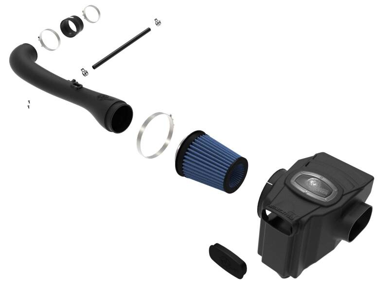 AFE Momentum GT Cold Air Intakes - aFe 20-22 Nissan Frontier V6-3.8L Momentum GT Cold Air Intake System w/ Pro 5R Filter