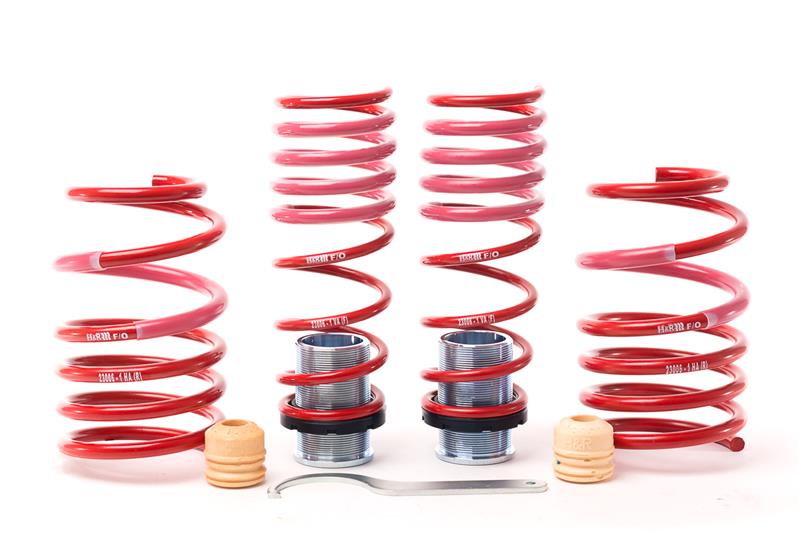 HR VTF Adj Lowering Springs - H&R 13-16 Porsche Cayman/Cayman S 981 VTF Adjustable Lowering Springs (Incl. PASM)