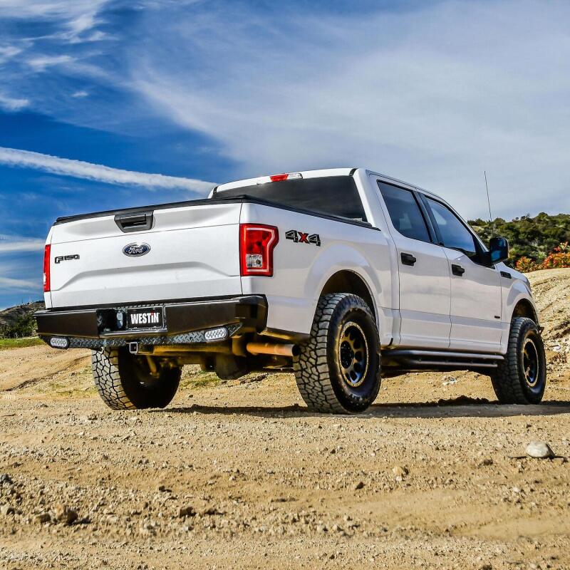 WES HDX Rear Bumpers - Westin 15-20 Ford F-150 HDX Bandit Rear Bumper - Black