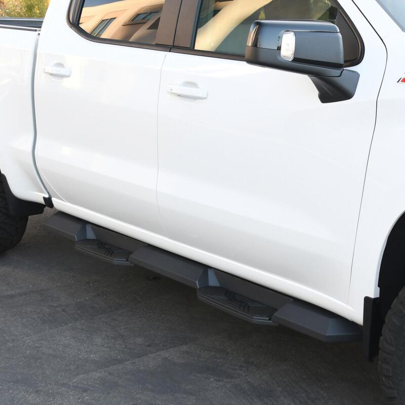 WES Nerf Bars - HDX Xtreme - Westin 2019 Chevrolet Silverado/Sierra 1500 Crew Cab Xtreme Nerf Step Bars - Textured Black