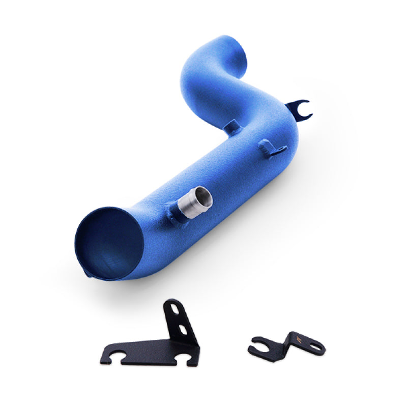 MM Air Intakes - Mishimoto 2016 Ford Focus RS 2.3L Performance Air Intake Kit - Wrinkle Nitrous Blue