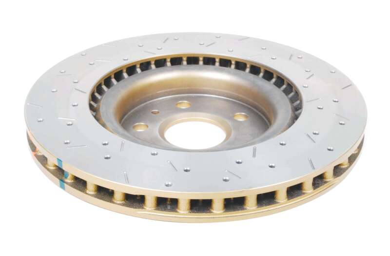 DBA 4000 Slot&Drill Rotors - DBA 2010+ Camaro V8 SS Front Drilled & Slotted 4000 Series Rotor
