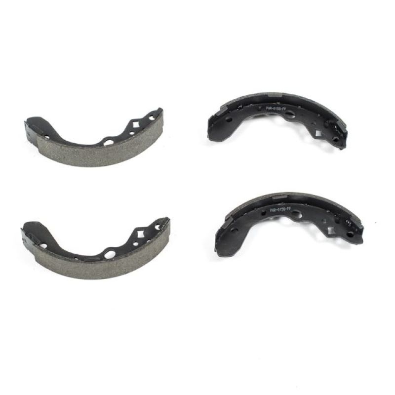 PSB Autospecialty Brake Shoes - Power Stop 99-03 Mazda Protege Rear Autospecialty Brake Shoes