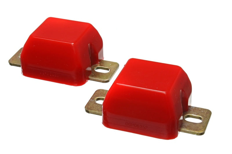 ES Bump Stops - Red - Energy Suspension 05-13 Toyota Tacoma 2WD(Prerunner)/4WD Red Rear Bumper Stop Set